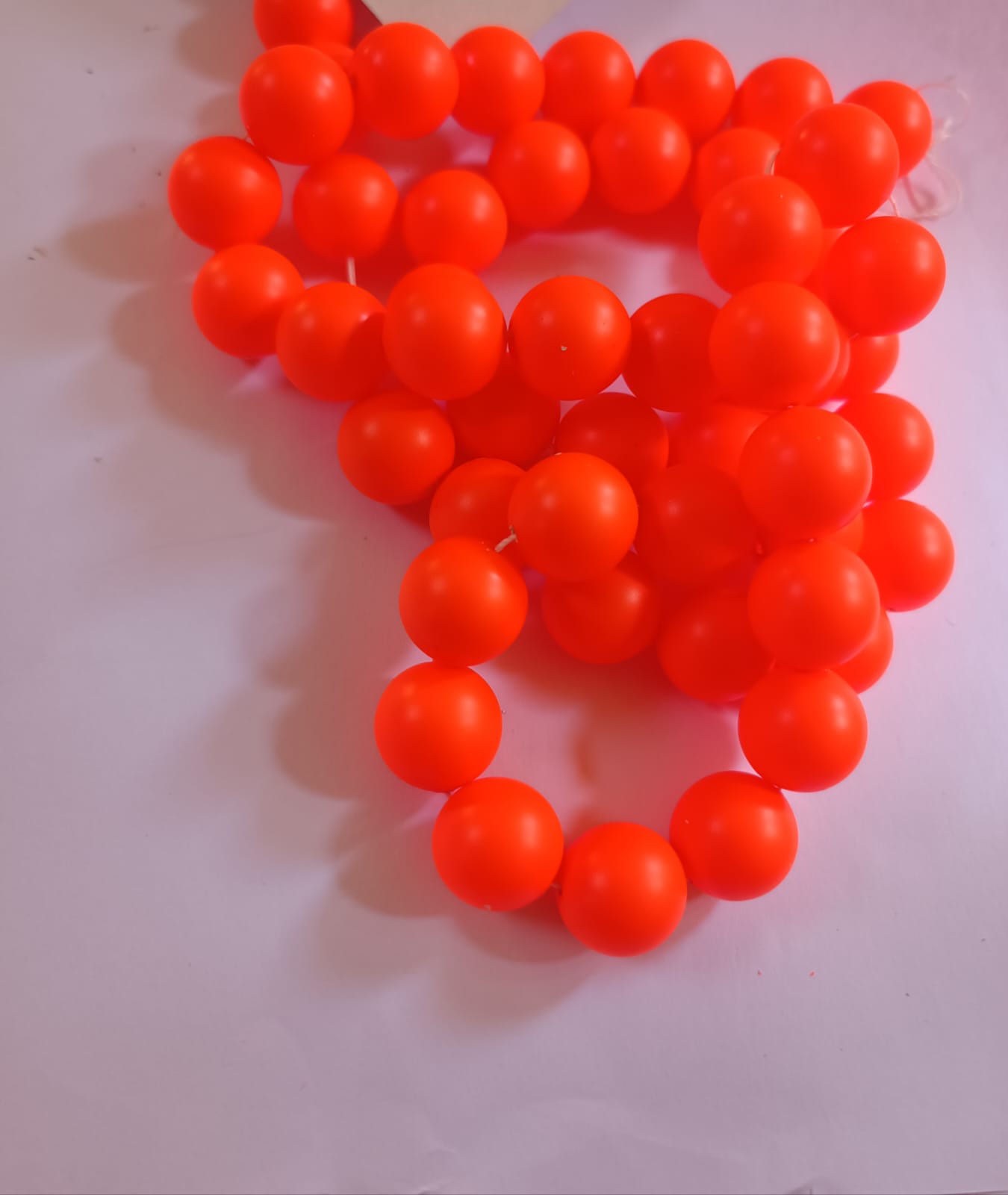 Swarovski® Pearl Neon Orange 14mm