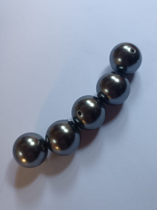 Swarovski® Pearl Dark Grey 10mm