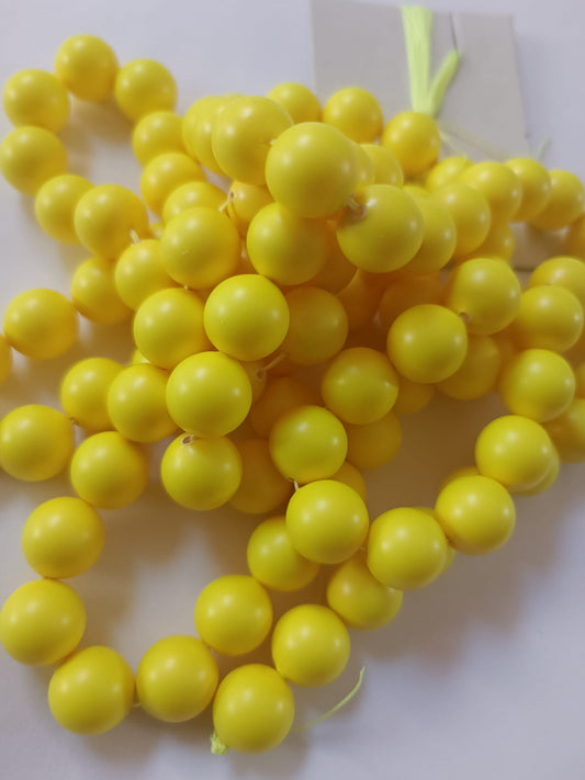 Swarovski® Pearl Neon Yellow 12mm