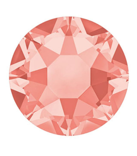 Swarovski® Flatback Rund Rose Peach SS7