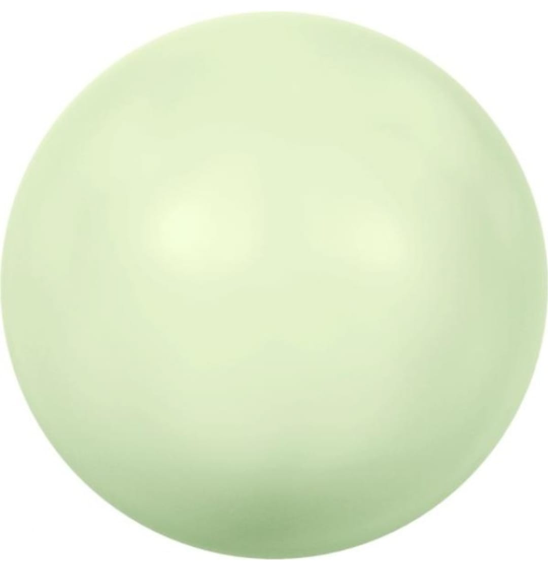 Swarovski® Pearl Cabochon Half Drilled Pastel Green  8mm