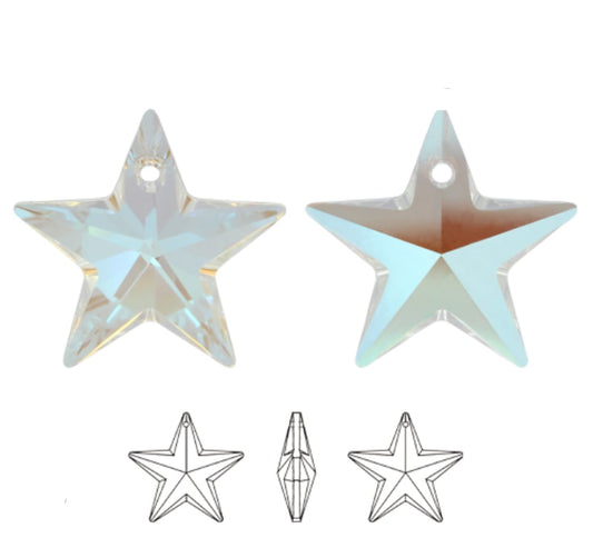 Swarovski® Anhänger Star Aurore Boreale 20mm