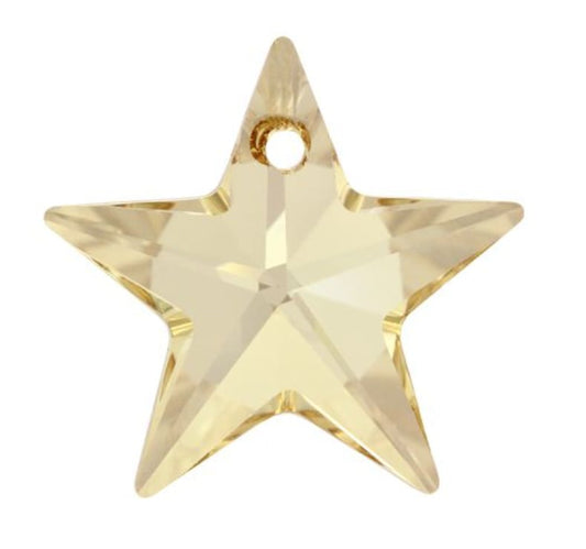 Swarovski® Anhänger Star Golden Shadow 20mm