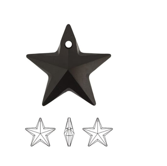 Swarovski® Anhänger Star Jet 28mm