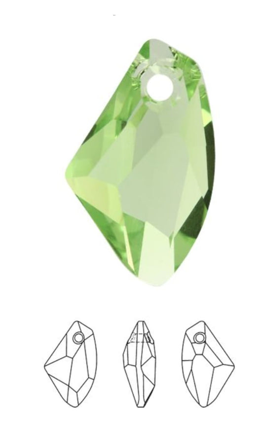 Swarovski® Anhänger Galactic Peridot 27mm