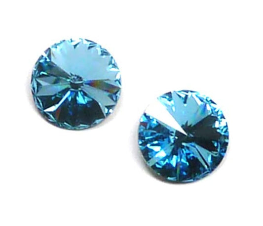 Swarovski® Rivoli Aquamarine 6mm