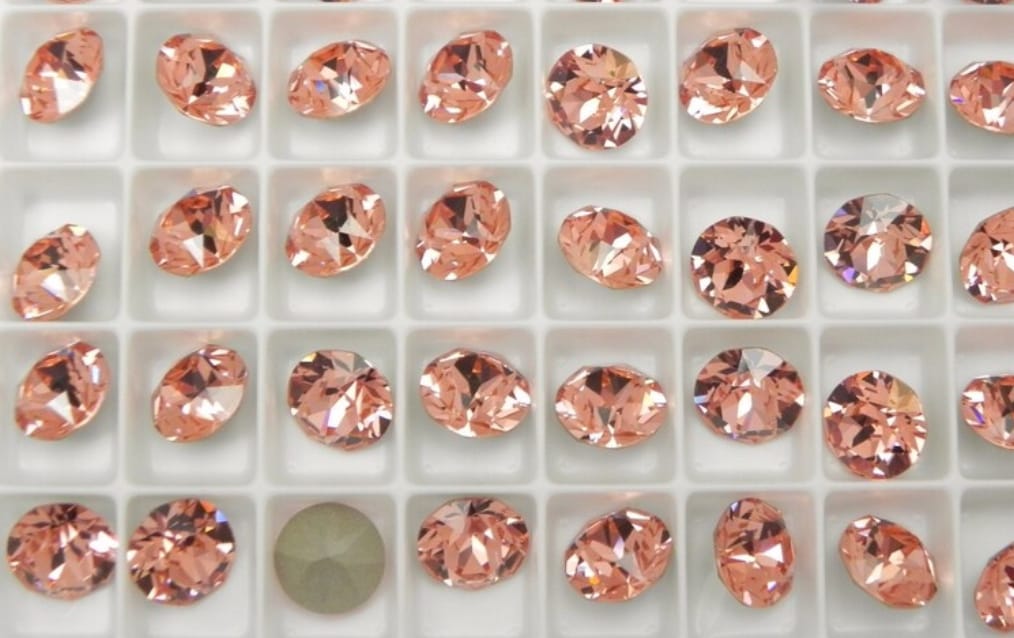 Swarovski® Chaton Rose Peach PP18