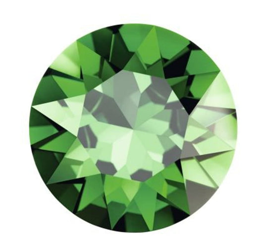 Swarovski® Flatback Rund Dark Moss Green SS7