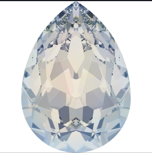 Swarovski® Fancy Pear Moonlight 10x8mm