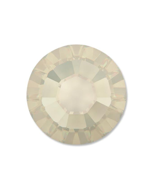 Swarovski® Nail Crystals Flat Rund Sand Opal SS12