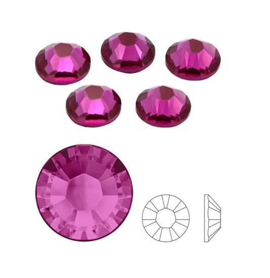 Swarovski® Flatback Hotfix Fuchsia SS20