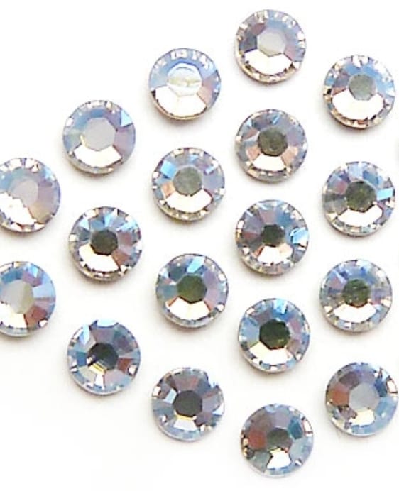 Swarovski® Flatback Hotfix Blue Shadow SS6