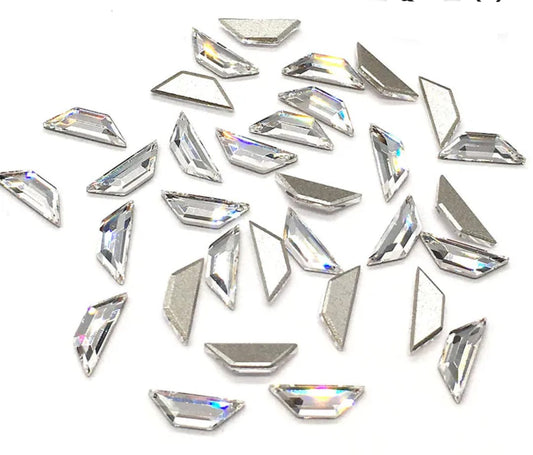 Swarovski® Flatback Trapeze Crystal 6.5x2.1mm