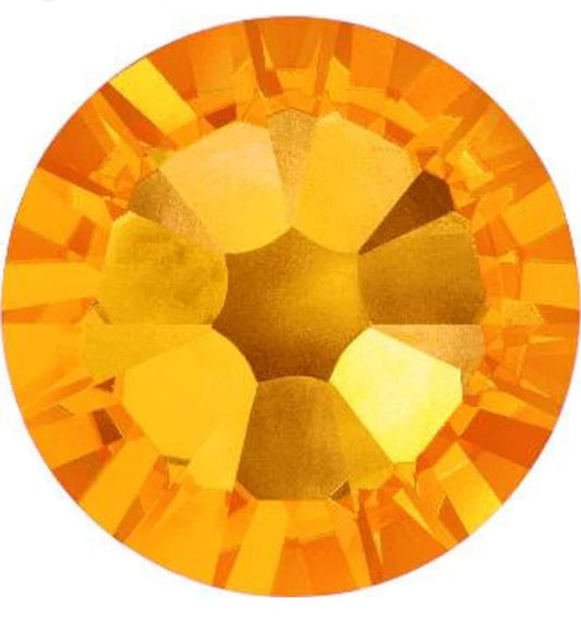 Swarovski® Nail Crystals Flat Rund Sunflower SS5