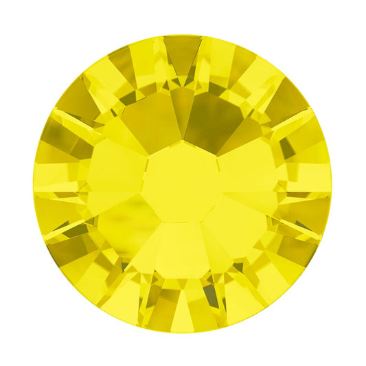 Swarovski® Flatback Hotfix Citrine SS34