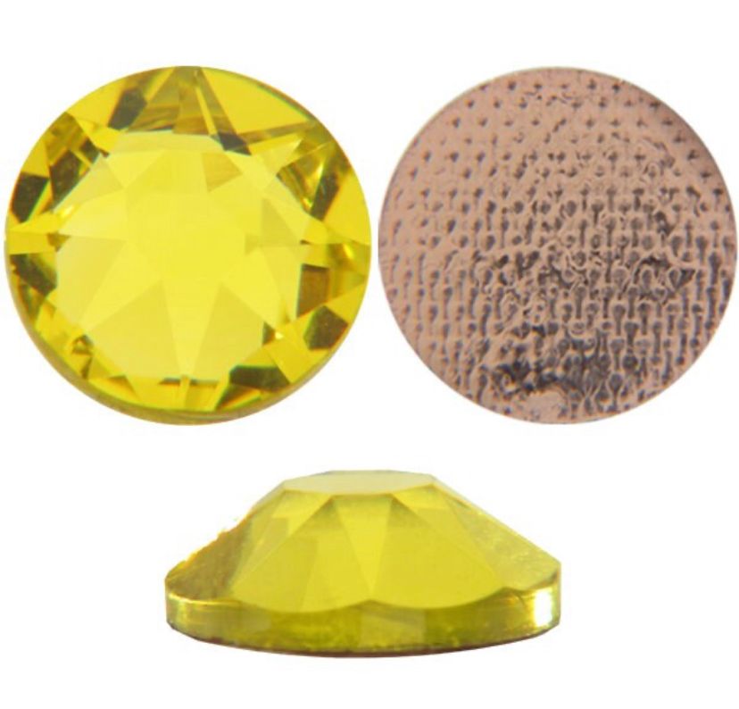 Swarovski® Flatback Hotfix Citrine SS6