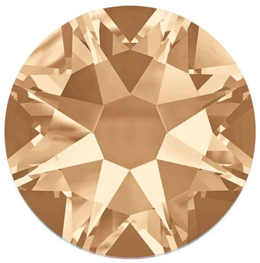 Swarovski® Flatback Hotfix Golden Shadow SS10