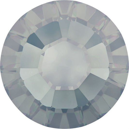 Swarovski® Flatback Hotfix Light Grey Opal SS6