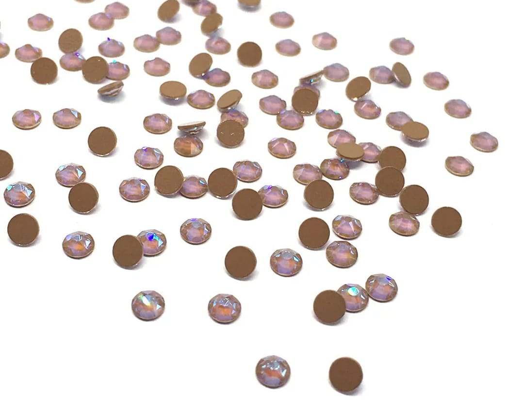 Swarovski® Nail Crystals Flat Rund Cappuccino DeLite SS12