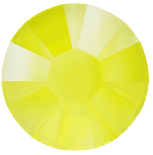 Swarovski® Flatback Hotfix Electric Yellow DeLite SS20