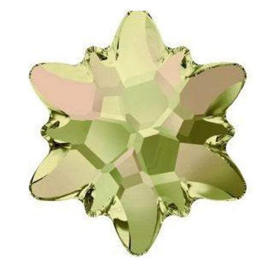 Swarovski® Flatback Edelweiss Luminous 10mm