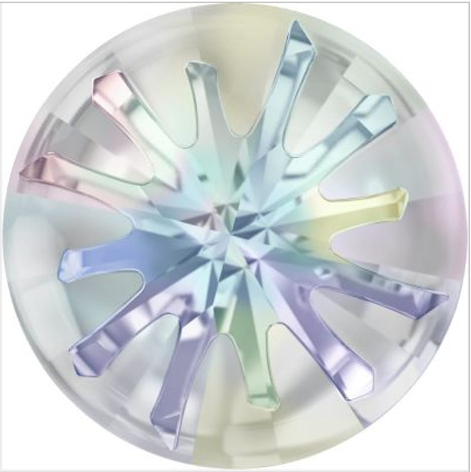 Swarovski® Fancy Sea Urchin Round Aurore Boreale 14mm