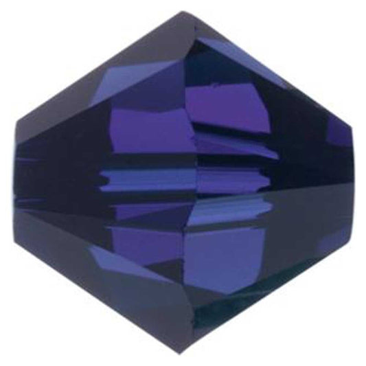 Swarovski® Beads Bicone Dark Indigo 3mm