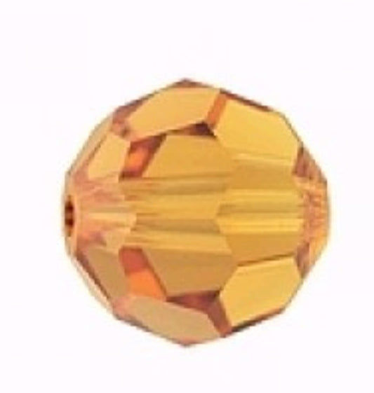 Swarovski® Beads Facet Topaz 6mm