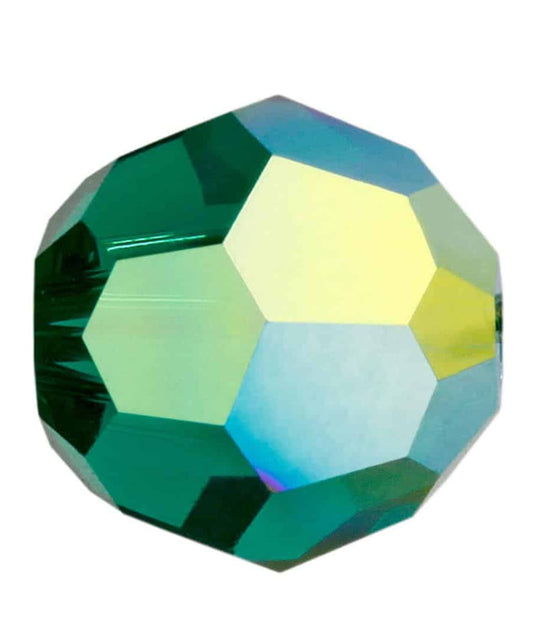 Swarovski® Beads Facet Emerald Aurore Boreale 8mm