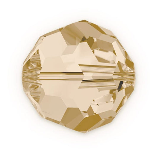 Swarovski® Beads Facet Golden Shadow 8mm