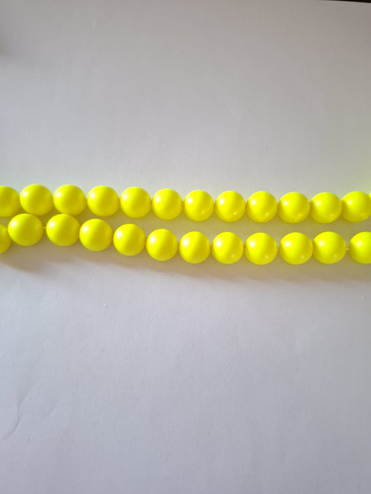 Swarovski® Pearl Neon Yellow Pearl 12mm