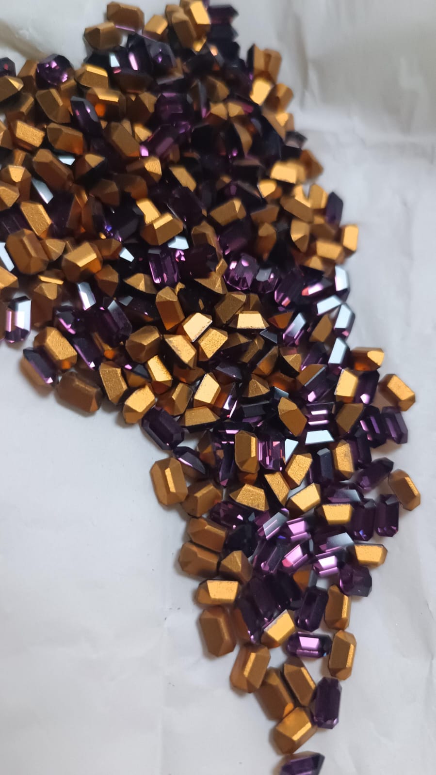 Swarovski® Fancy Vintage Octagon Amethyst 6x4mm