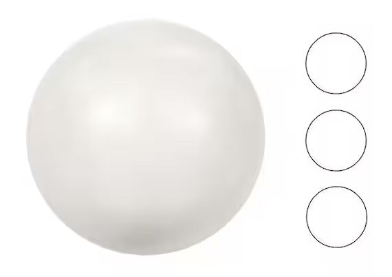 Swarovski® Pearls Whole Pearl (No Drill) White 2mm