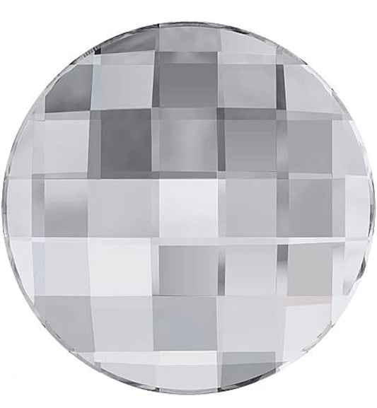 Swarovski® Flatback Hotfix Chessboard Crystal 20mm