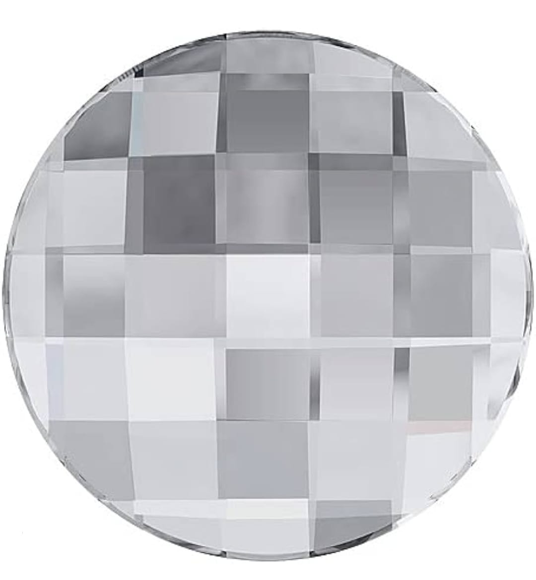 Swarovski® Flatback Hotfix Chessboard Crystal 6mm