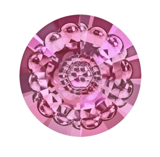 Swarovski® Fancy Vision Round Rose 12mm