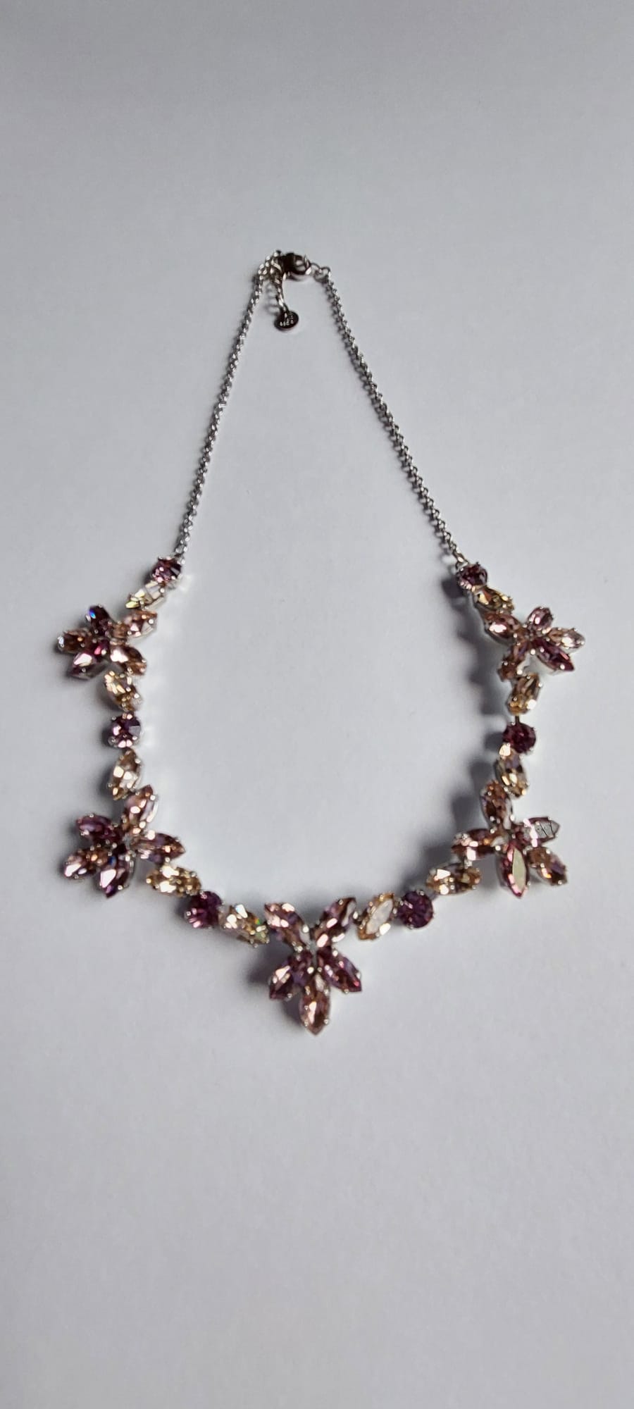 6952 Vintage Necklace mit Swarovski Crystal 40cm