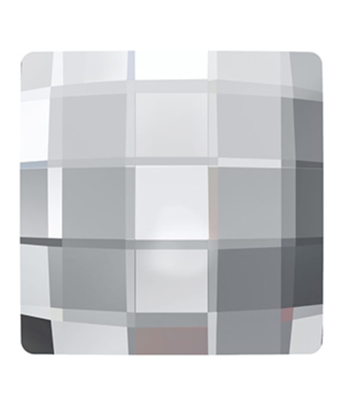 Swarovski® Flatback Hotfix Chessboard Square Crystal 10mm