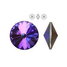 Swarovski® Rivoli Heliotrope 14mm