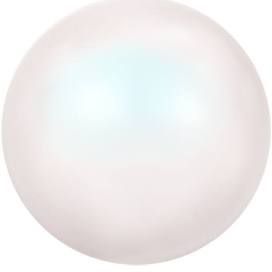 Swarovski® Pearl Half-Drilled Pearlescent White Pearl 6mm