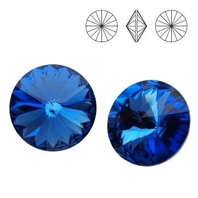 Swarovski® Rivoli Sapphire 10mm