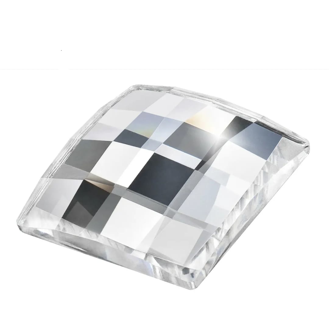 Swarovski® Flatback Hotfix Chessboard Square Crystal 10mm