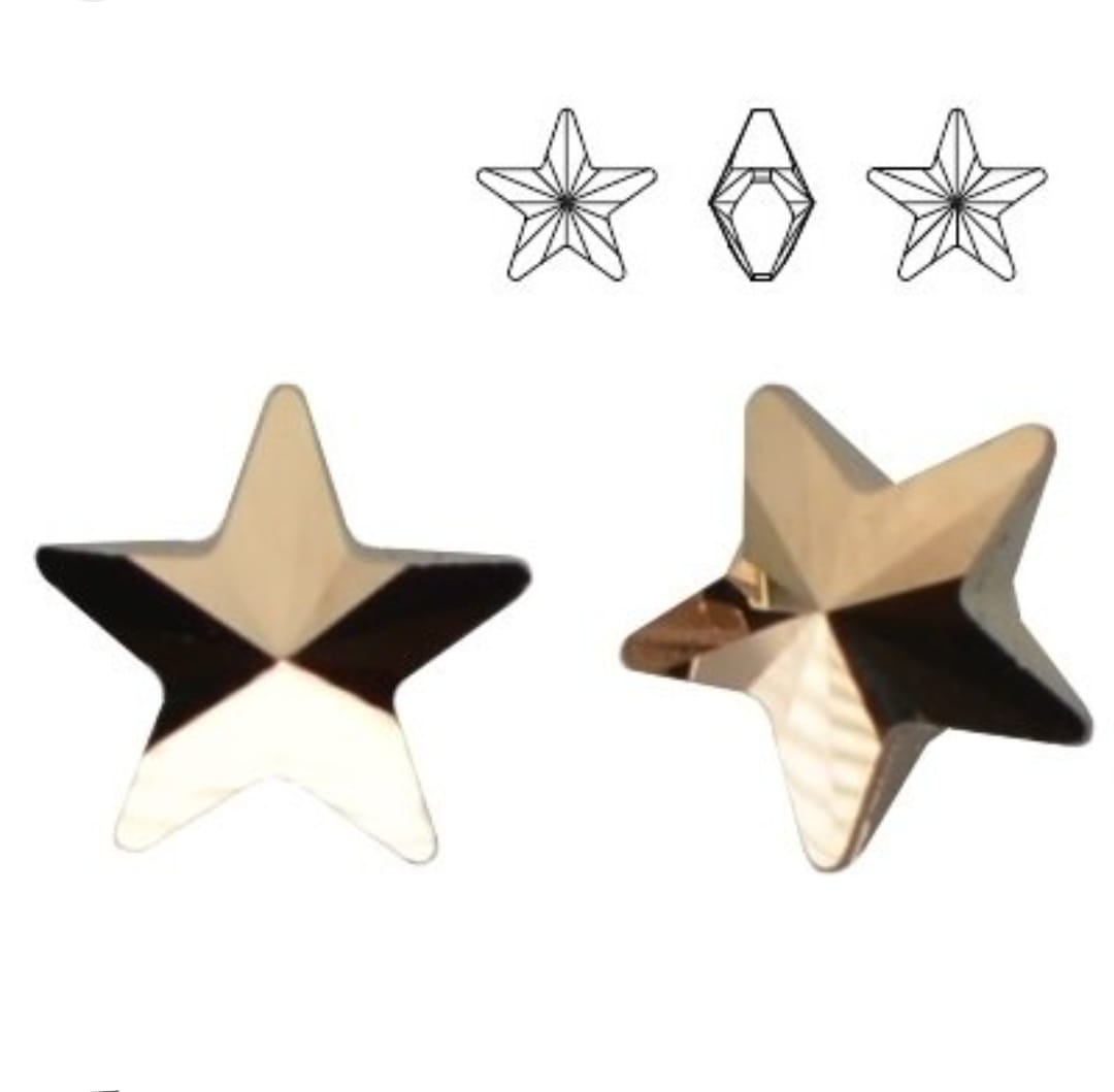 Swarovski® Fancy Star Rosé Gold 5mm