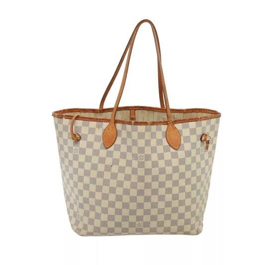 Louis Vuitton Damier Canvas Azur Neverfull MM Bag