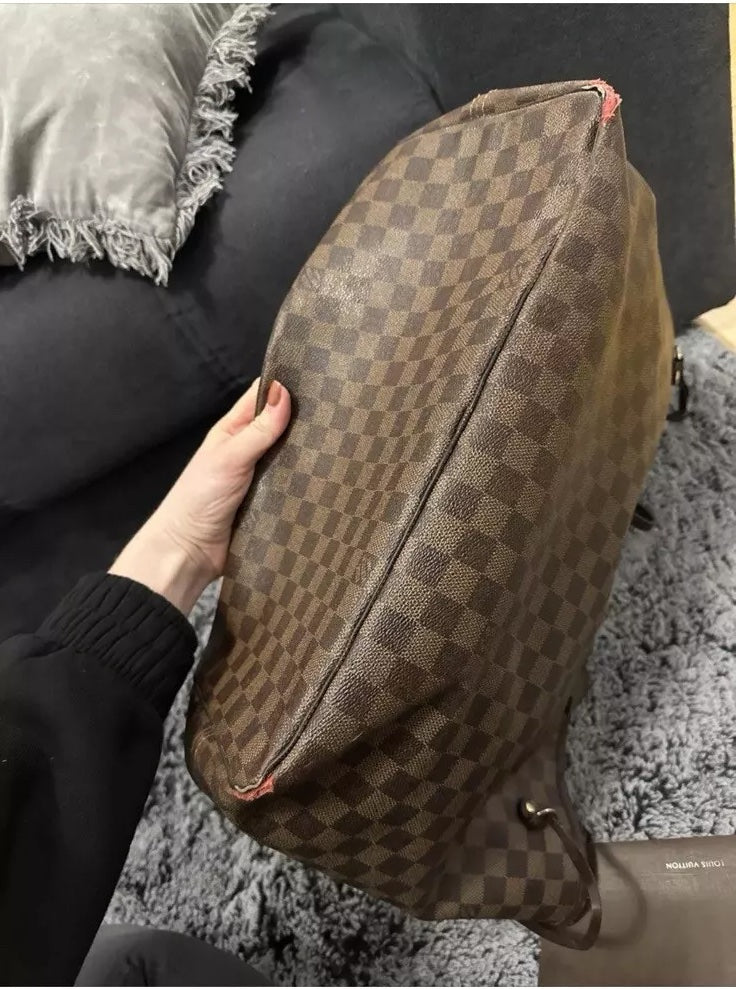 Louis Vuitton Damier Canvas Neverfull GM Bag