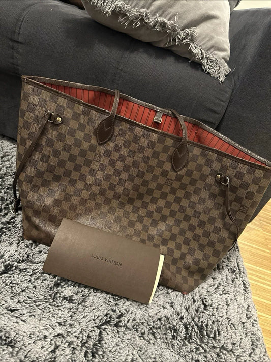 Louis Vuitton Damier Canvas Neverfull GM Bag