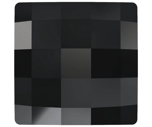 Swarovski® Flatback Chessboard Square Jet 12mm